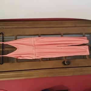 𝅺MARONIE Peach Jumpsuit NWOT